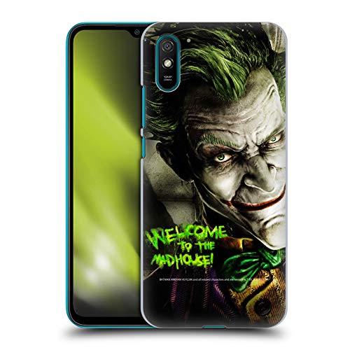 Head Case Designs Officially Licensed Batman Arkham Asylum Joker 2 Key Art Hard Back Case Compatible with Xiaomi Redmi 9A / Redmi 9AT