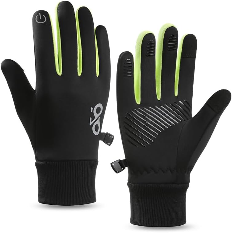 Kids Winter Warm Gloves - Touchscreen Thermal Water-Resistant for Boys Girls Running Cycling Football in Cold Weather