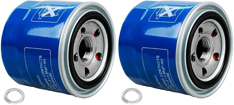 Filtro de óleo do motor SEGULER 26300-35505 para Hyundai e Kia – 2 unidades
