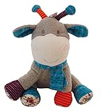 El material está hecho de 100% de poliéster, es duradera y schmuseweich. el animal de peluche puede lavarse a 30 grados.
