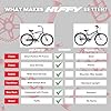 Huffy Fairmont 26" Cruiser Bike Mens, Matte Gray Frame, Comfort Padded Saddle, Ergonomic Design, Anti-Spray Fenders, Quick Connect Build #5