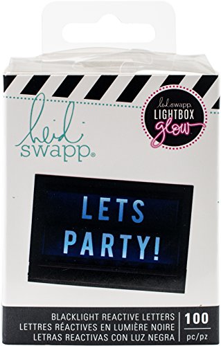 Heidi Swapp 313940 Pack Lightbox-Glow Mega-Bold (100 Piece)