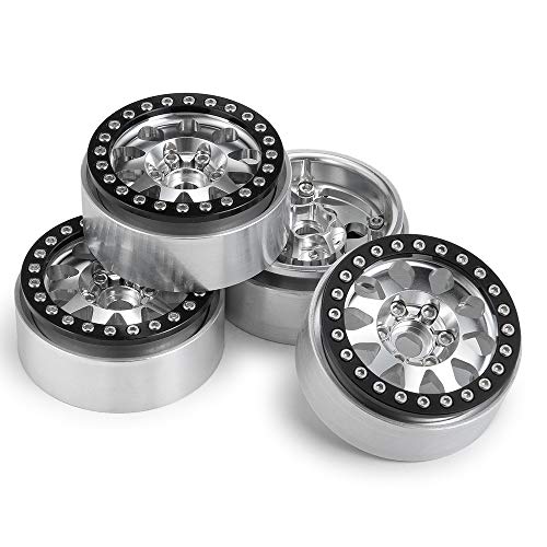 1,9 cerchioni Beadlock, set di 4 ruote in metallo