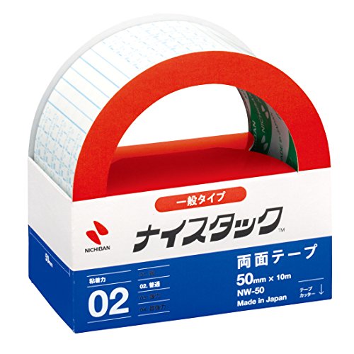 Nichiban NW-50 Double-Sided Tape Nistack (General) 2.0 inches (50 mm) x 32.8 ft (10 m)