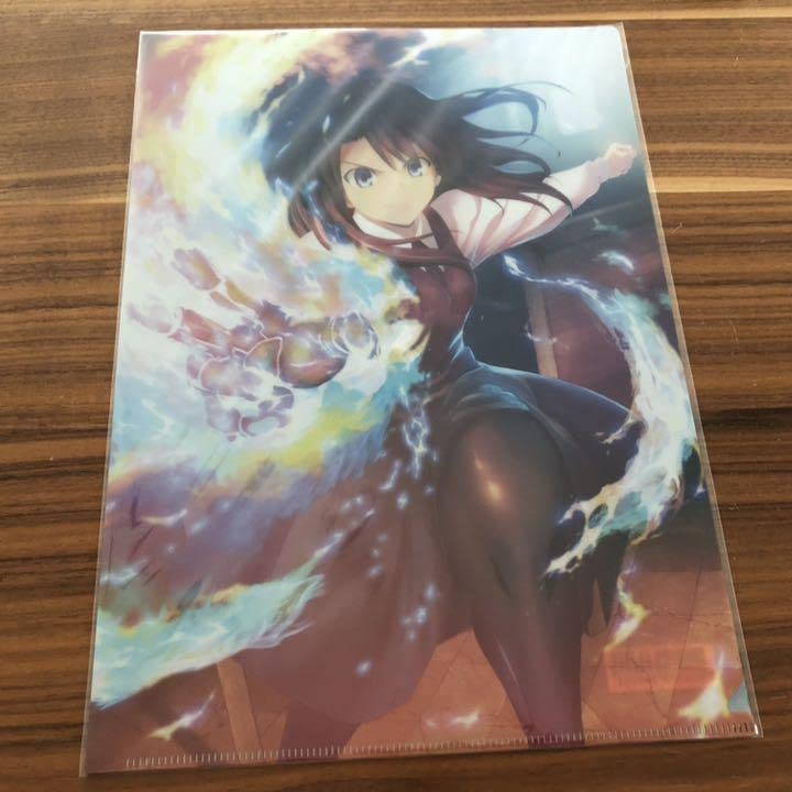 Amazon.co.jp: FGO×空の境界 拳舞は鮮やかに 黒桐鮮花 クリアファイル