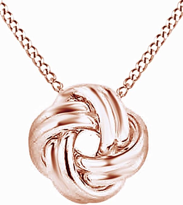 [STONE HENgE] 韓国☆14K☆Love Knot Pearl B0014 Necklace Love Knot Necklace, 14k Gold Plated Knot Necklace, Love Knot