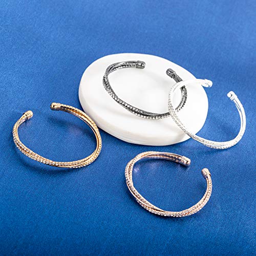 Idesign Silver Cuff Bangle Bracelets thumb #3