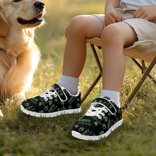 Children's Single Buckle Sneakers,Teen Boys Spring Fashion Running Walking Shoes Anti-Skid Mesh Sneakers4