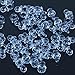 50pcs Mini chupetines de bebé Mini-chupetes para bebés favorecos Decoraciones de Ducha favores Decoraciones pacificadores Azules Transparentes Imagen de 50pcs Mini chupetines de bebé Mini-chupetes para bebés favorecos Decoraciones de Ducha favores Decoraciones pacificadores Azules Transparentes