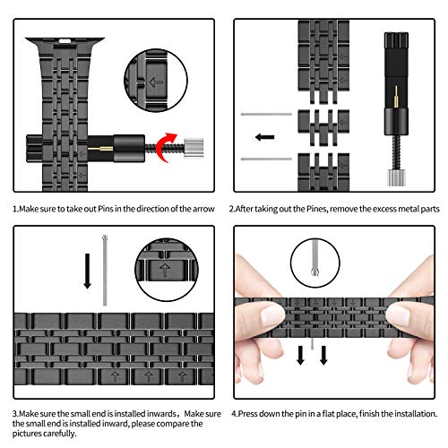 MioHHR Compatible with Apple Watch Strap 38mm 40mm 41mm - Image 4