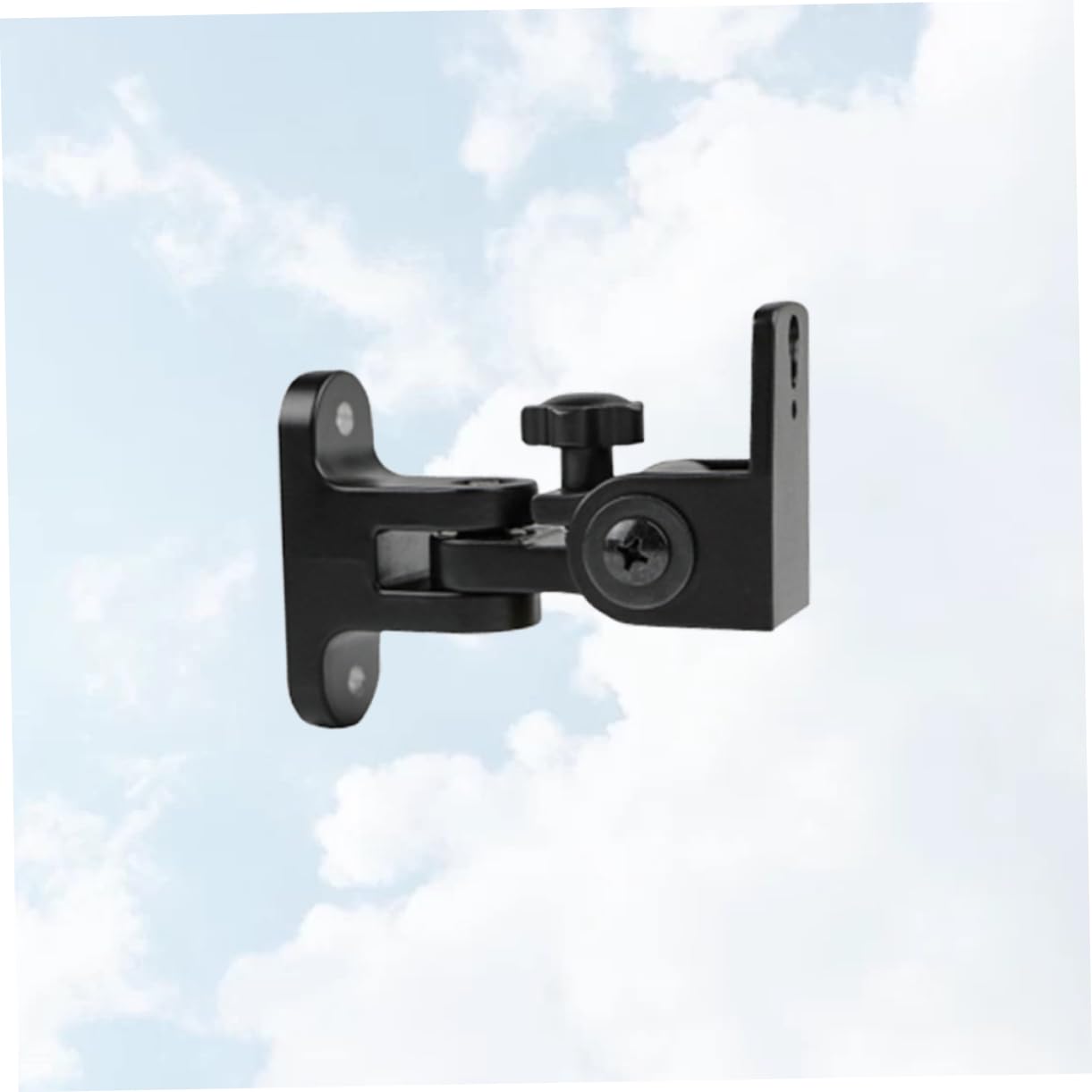 HEMOTON Supporto Casse Surround da Parete in Lega di Zinco Nero