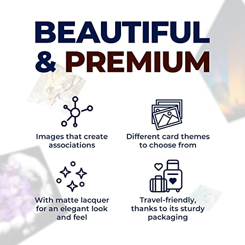 metaFox - 52 Inspirational Cards, Positive Affirmations Cards & Motivational Postcards, Picture Cards For Coaching & Therapy, Mindfulness Cards, Coaching Cards With Joyful Motives, Positive Psychology4