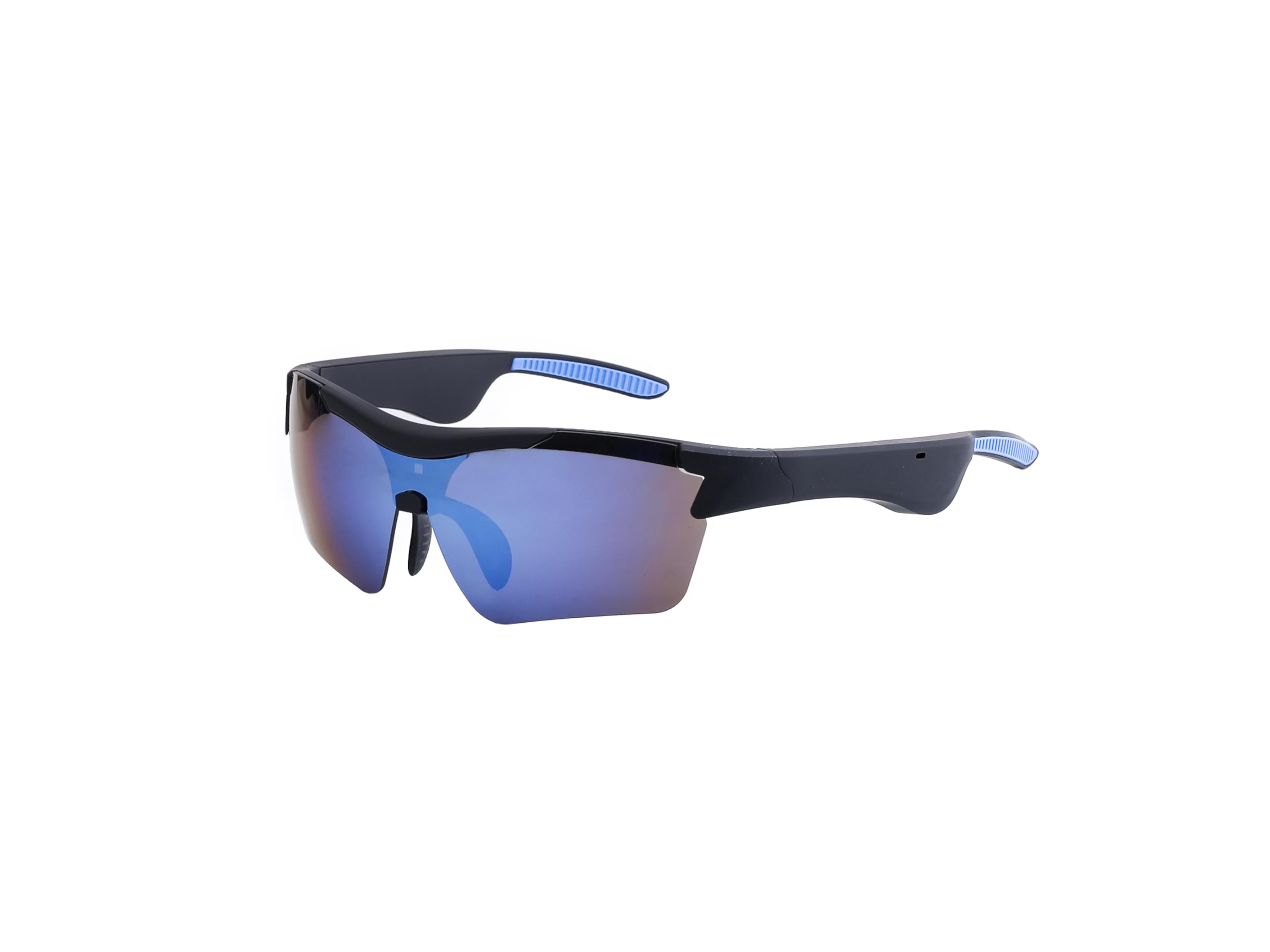 AI Smart Glasses with Open Ear Speaker, 5.4 Bluetooth,Voice Assistant Compatible,Real-Time Translation,Auto Color-Changing Lenses for Business&Outdoor Activities. (Black-Blue)-image-34