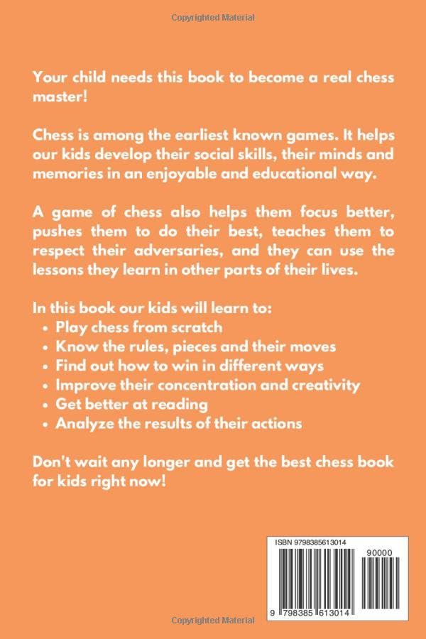 Miniatura 2 de Chess for Kids My First Book To Learn How To Play Chess Unlimited Fun for 8-12 Beginners Rules and Openings.