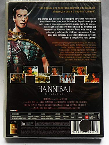 DVD HANNIBAL O INVENCÍVEL