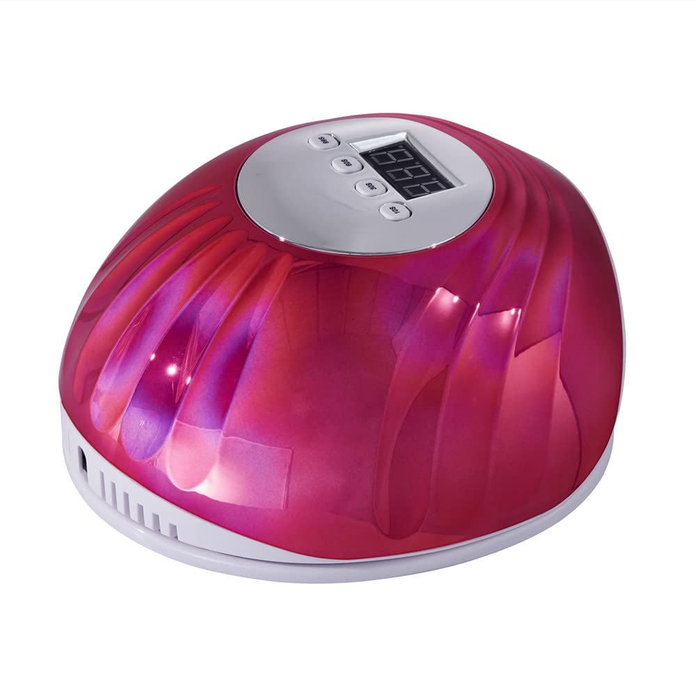 AAPIE Nageltrockner 76 W 39 LEDs UV-Lampe für Gel-Nagellack Schneller Nageltrockner mit automatischem Sensor 4 Timer-Einstellung für Teenager Anfänger geeignet