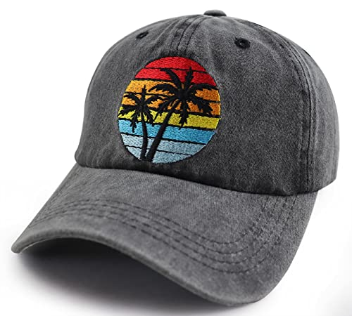 Gorra de béisbol con diseño de palmera para hombre y mujer miniatura 2
