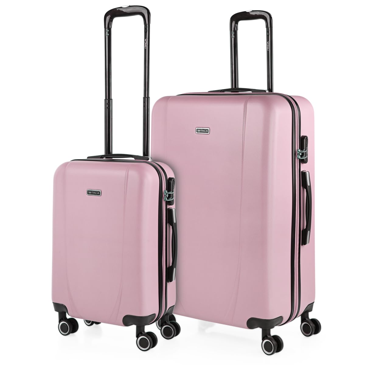 ITACA - Maleta de Cabina 55x40x20 - Maletas De Viaje Cabina Rígidas Trolley con 4 Ruedas Dobles para Avion Ligera Equipaje De Mano Candado de Combinación. Compatible Ryanair, Verde Menta — view 11