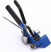 Vista 2 de Herramientas de bandas para tensor de flejado Herramienta tensor de acero inoxidable Bridas de cables Corte de tensión Fijación Guiada a mano