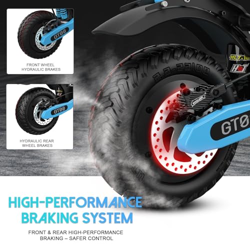 Electric Scooter Adults,5600W Dual Motor Commuter Scooter Up