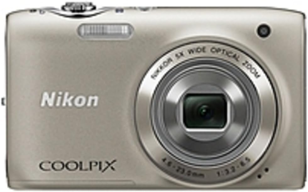 Nikon COOLPIX S3100 14 MP Digital Camera with 5x NIKKOR Wide-Angle Optical Zoom Lens and 2.7-Inch LCD (Silver)