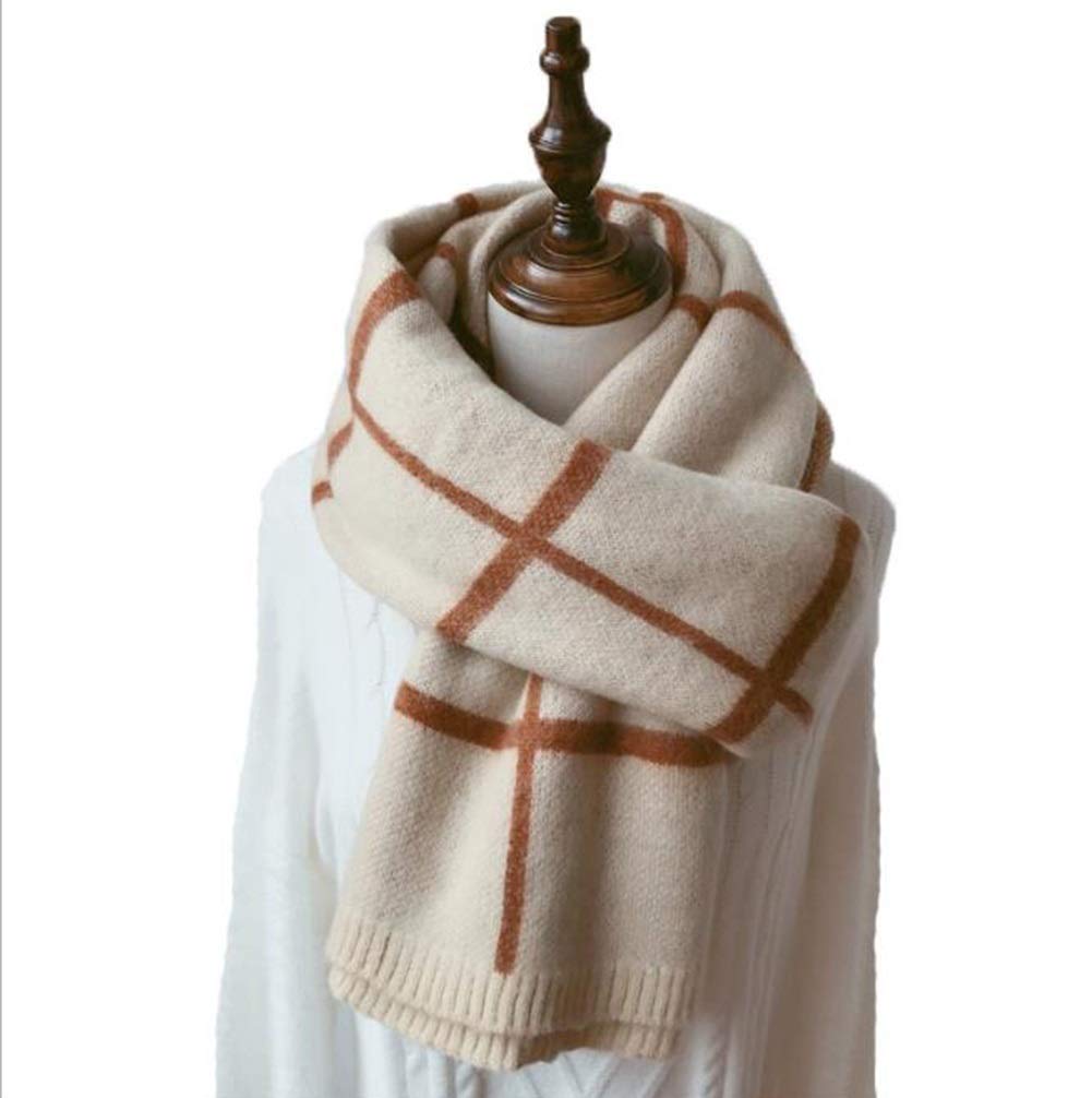Châle écharpe dame foulard à carreaux SHISHI idée cadeau