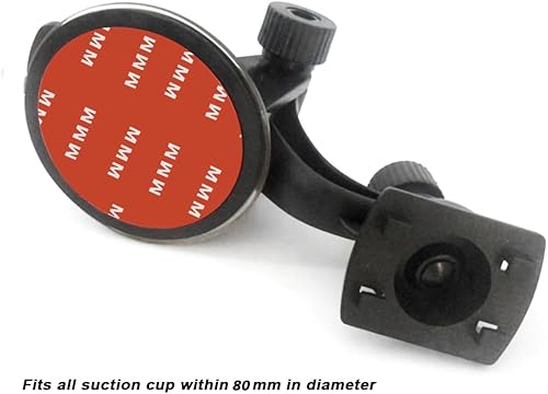 Miniatura 6 de Paquete de 2 discos de montaje para tablero de instrumentos de automóvil de 3.150 in para soporte de teléfono con ventosa, almohadilla adhesiva para