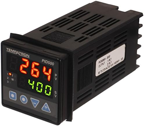 Tempatron PID500MH-0000 Digital PID Temperature Controller, Dark Grey