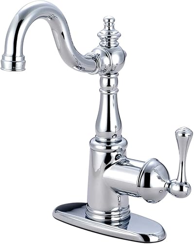 Miniatura 5 de Kingston Brass FS7642BL - Grifo de baño vintage inglés, 6-14 pulgadas, latón pulido