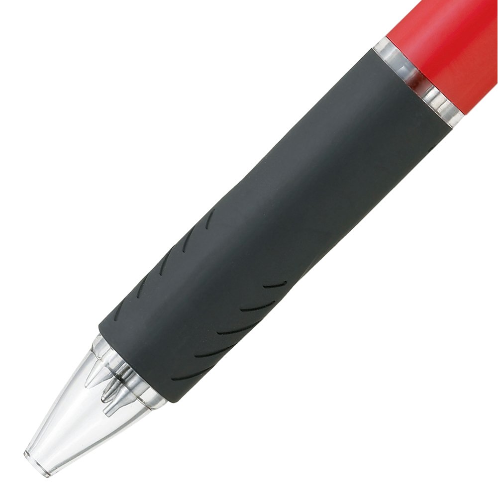 Uni Jetstream MSXE350005.15 Multi Pen 2and1, 0,5 mm Kugelschreiber, 0,5 mm Druckbleistift, roter Körper