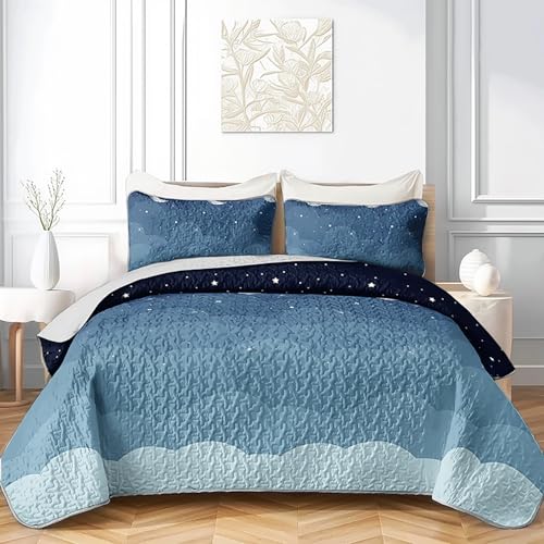 Axolotl Star Moon Quilt Set 104
