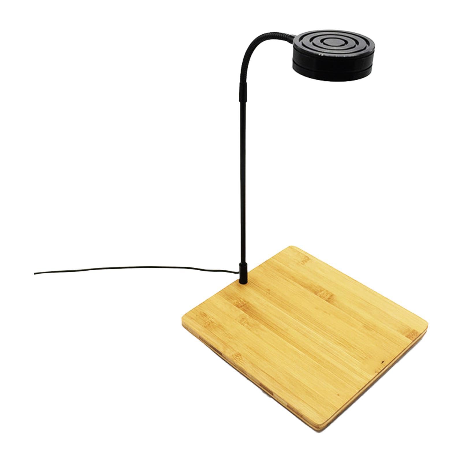 F Fityle Lumière LED d'aquarium avec Panneau, Lampe de Plante d'aquarium alimentée par USB portative Polyvalente pour l'approvisionnement en Croissance de, 9w