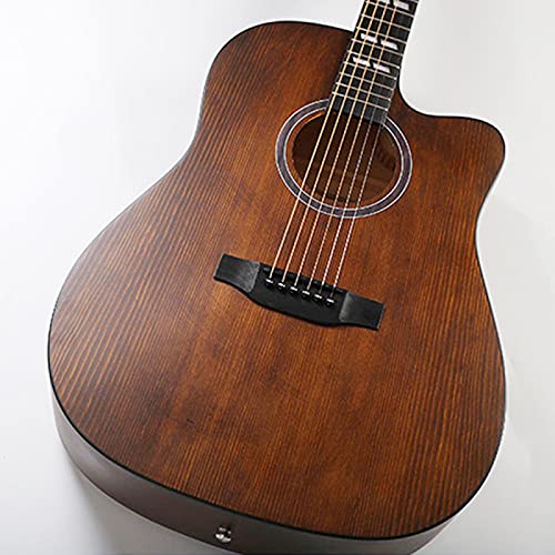 KEPOHK Guitare acoustique de qualité supérieure Picea 41″marron 6 cordes guitare épicéa Instruments de musique 41 pouces marron - Les Beatles, Paul McCartney, John Lennon, RIngo Starr, George Harrison KEPOHK Guitare acoustique de qualité supérieure Picea 41"marron 6 cordes guitare épicéa Instruments de musique 41 pouces marron – Image 5