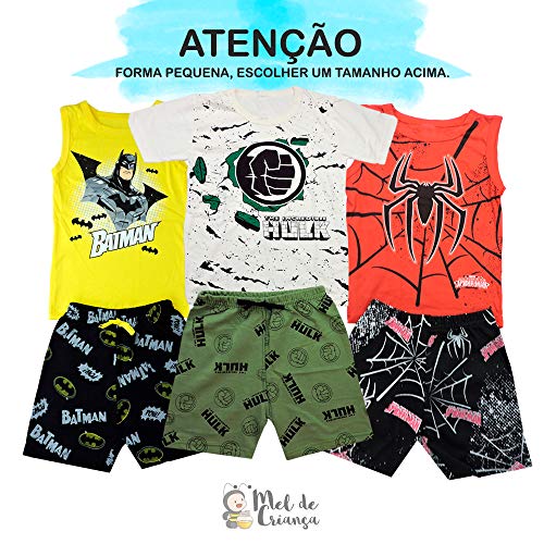 Kit 6 Conjunto Infantil Personagem Menino (2)
