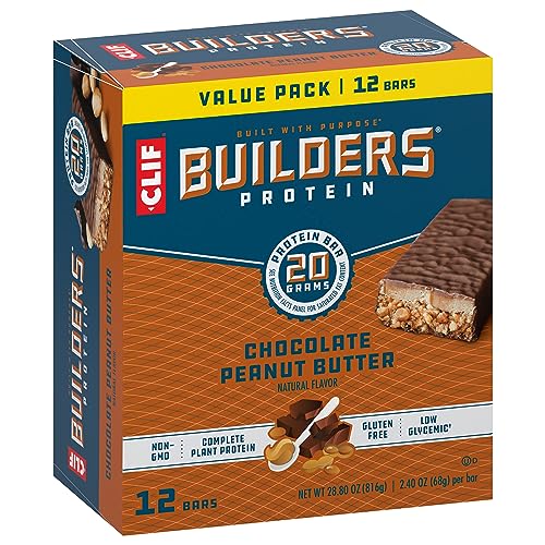 Clif Builder'S Clif Bar Clif Builders - Chocolate Peanut Butter Flavor - Protein Bars thumb #10