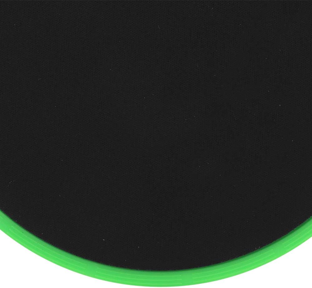 2Pcs Fast Speed Slide Plate Whole Body Balance Gliding Disc Green