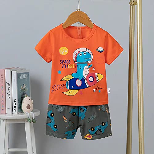 Image of Bold N Elegant Unisex Kid Cotton Solid Playful Happy Face Print Half Sleeve T-Shirt & Denim Shorts Summer Clothing Set