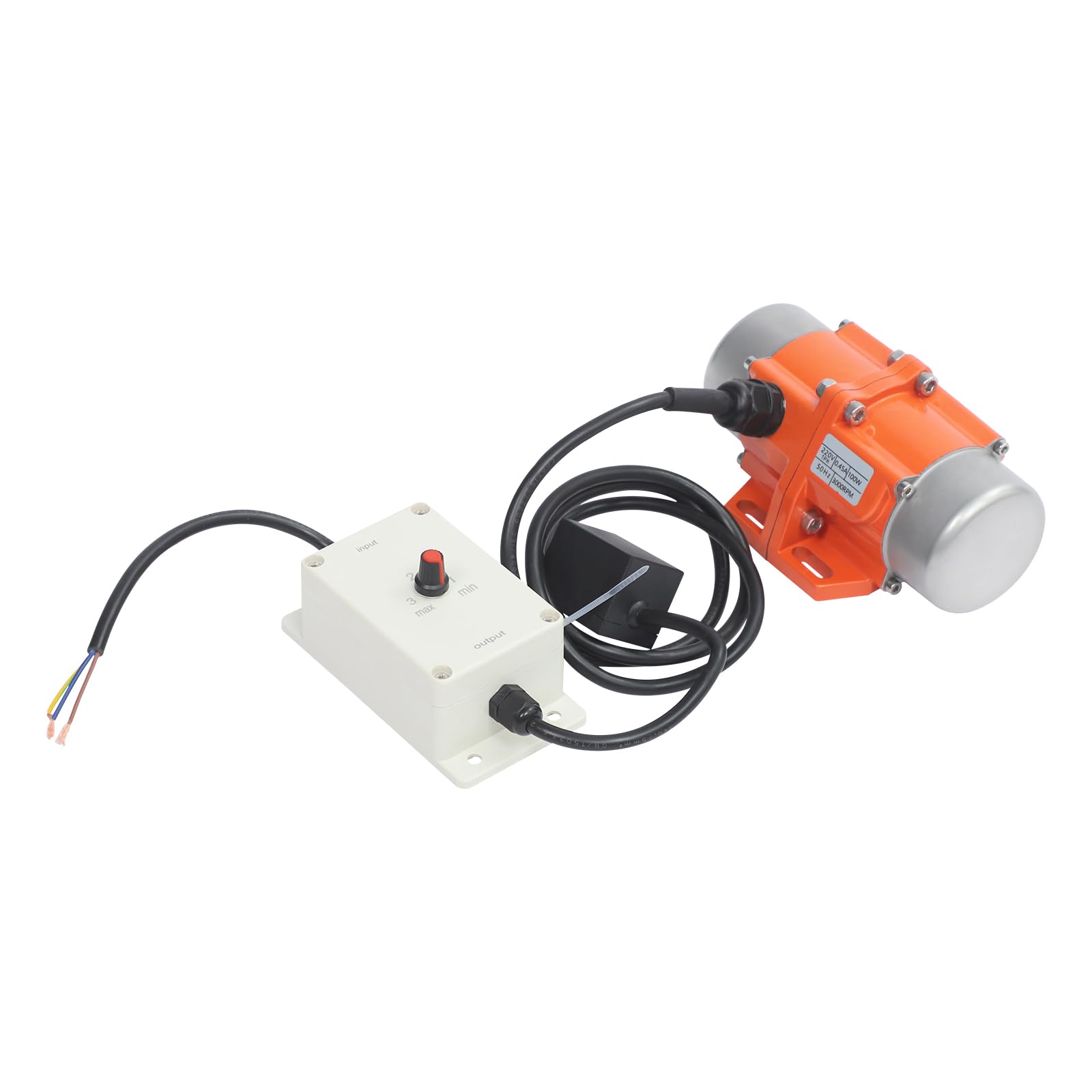 Motore a vibrazione 100 W, regolabile, AC 220 V, 50 Hz, motore elettrico, motore versatile per estrazione mineraria, metallurgia, carbone, energia e costruzione