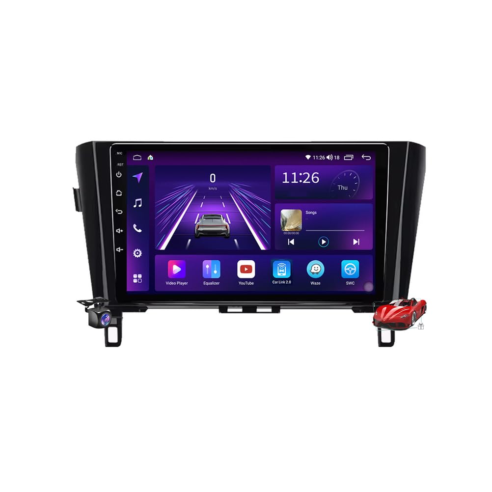 Radio 2 DIN Android 15.0: Olvida los mapas obsoletos en tu X-Trail 8