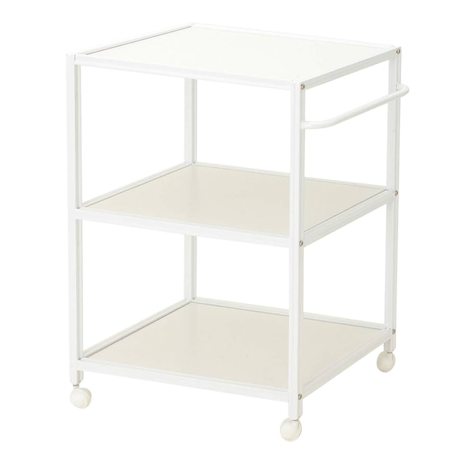 【幅42cm】ワゴン キャスター付き おしゃれ ワゴンラック【ホワイト】 vw7977_lp01.jpg