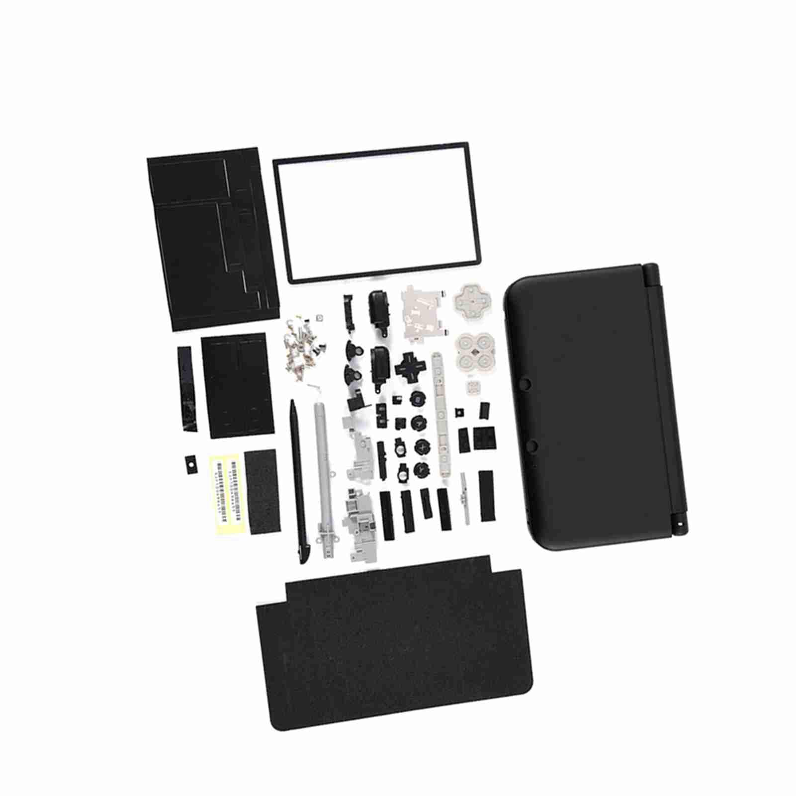 Generic Kit di Riparazione Completo 'alloggiamento 3DS XL, Custodia di Ricambio Durevole per 3DSLL, Include Tutte le Parti per la Riparazione della Console, per i Giocatori Che Desiderano Aggiornare