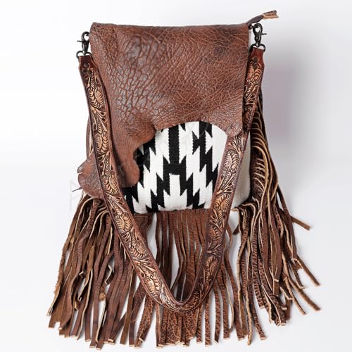 American Darling Large Crossbody Saddle Blanket Genuine Leather Western Women Bag Handbag Purse | Travel Bags College Casual2