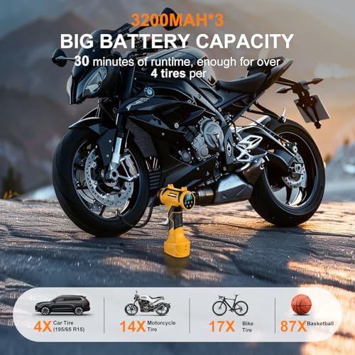 Ipflin 9600mAh Tire Inflator