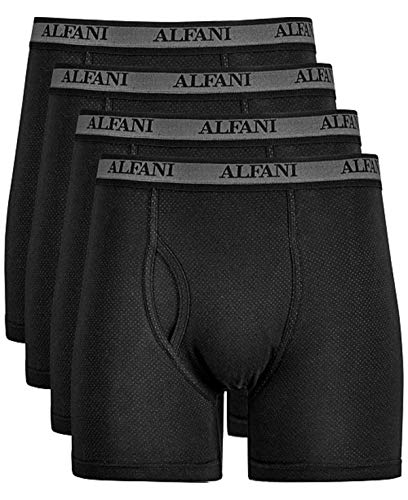 Alfani AlfaTech by Men's 4 Pack Mesh Boxer Briefs