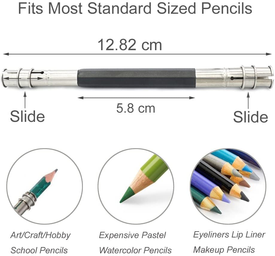 KABEER ART Pencil Extender - 1pc 3