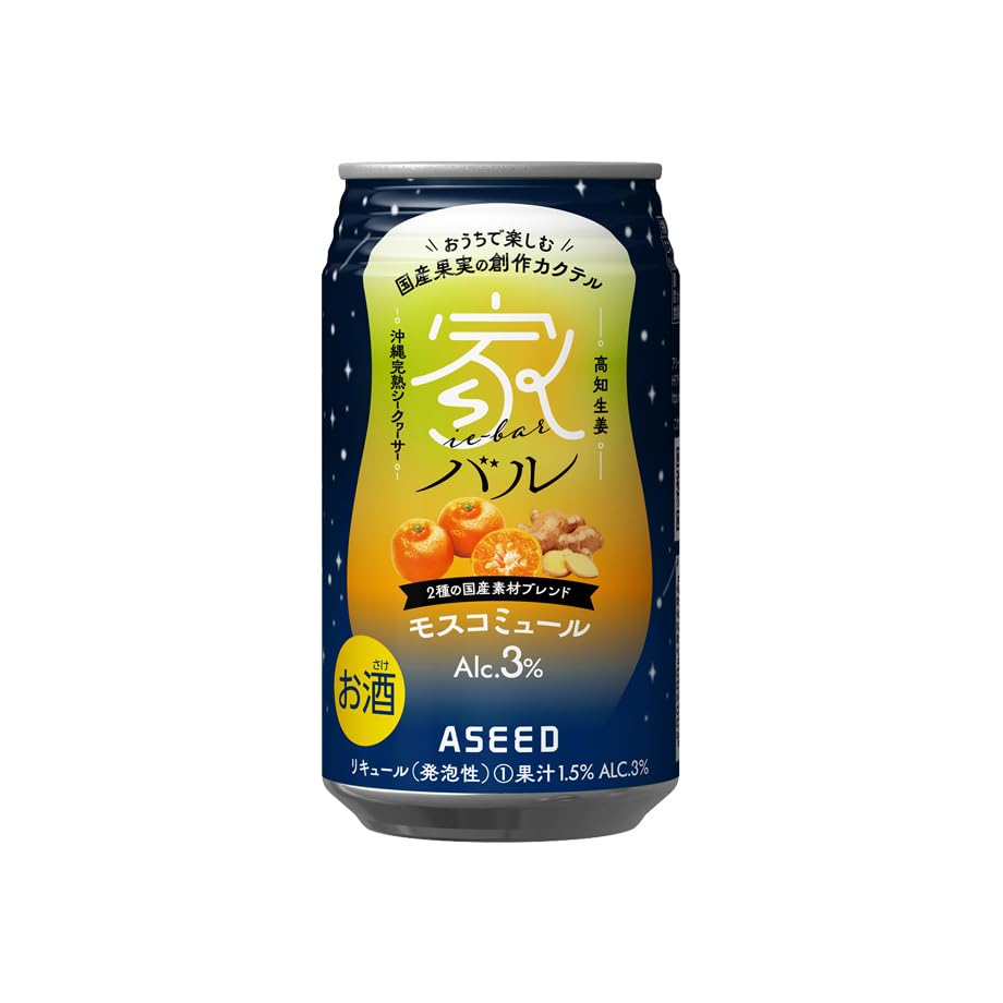 Amazon.co.jp: アシード 家バル モスコミュール 350ml 缶 24本 1ケース