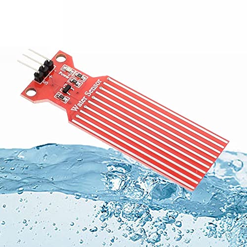Fasizi 5 x Wasserstandssensor, Flüssigkeits- und Wassertropfen-Tiefenerkennungssensor für Arduino
