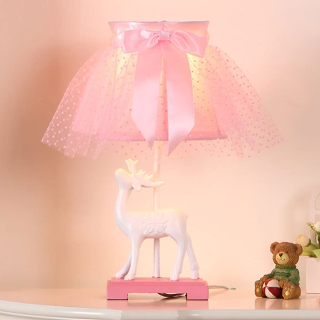 Lampa stołowa Lampa stołowa do sypialni Lampka nocna Księżniczka Kreatywny pokój dziecięcy Lampka nocna Licznik przycisk Przełącznik Lampa stołowa LED