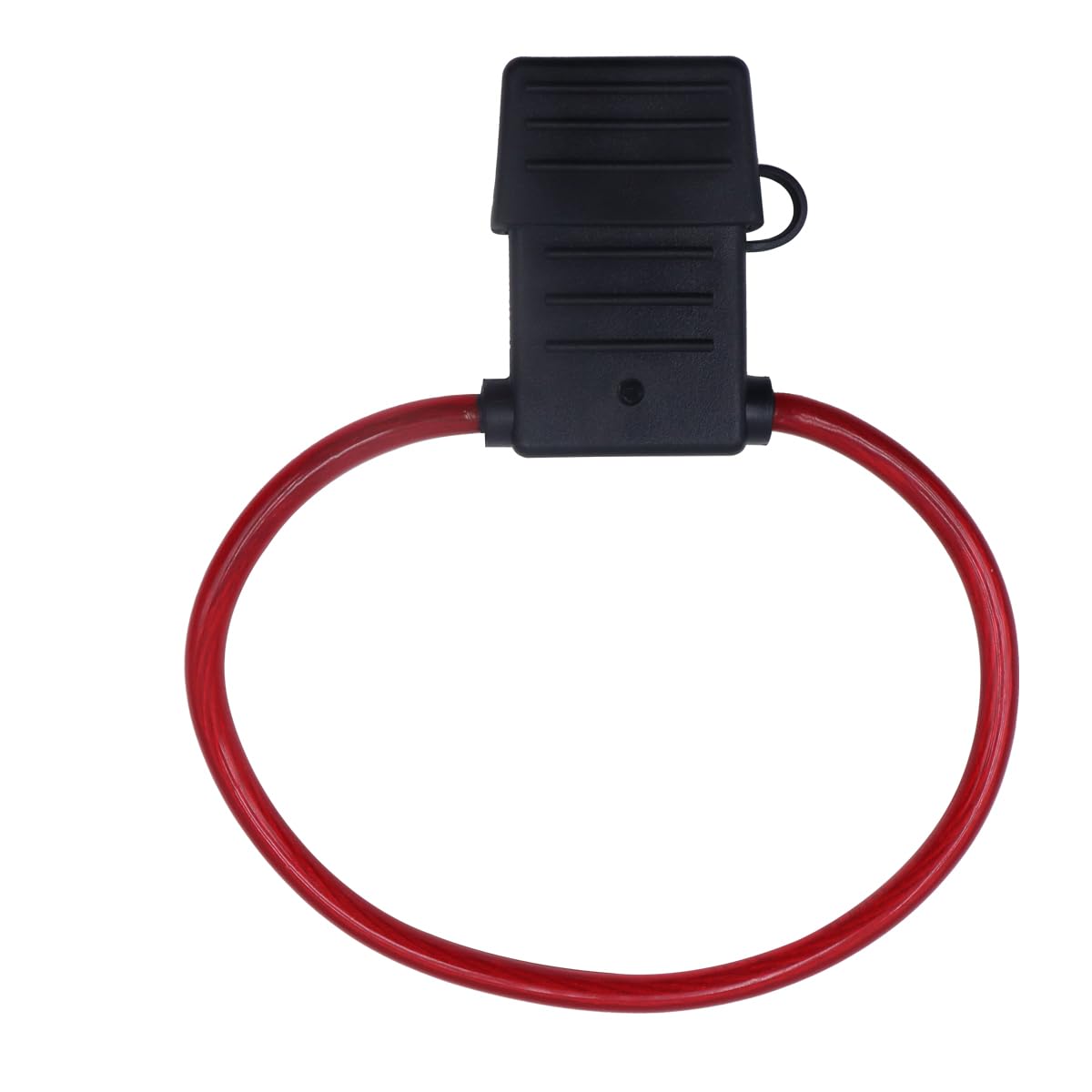 Ludom Inline Fuse Holder, Splash-Proof 50A 10AWG Cable Waterproof Fuse Holders for Car/Truck/Motorcycle/Boat