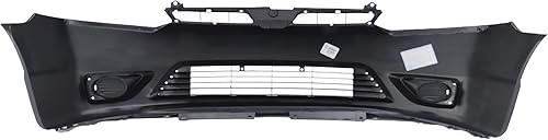 Miniatura 5 de FitParts Compatible con cubierta de parachoques delantero Honda Civic Coupe DX-G EX LX Si Coupe 06-08 2006-2008. Nuevo, imprimado y listo para